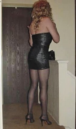lisa in short skirt and high heels.jpg