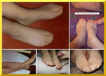 MY WIFE'S FEET IN PANTYHOSE GIVING FOOTJOBS TO HER LOVERS AND RECEIVING THEIR CUMSHOTS.jpg