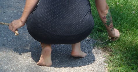 June Croaching Barefoot.jpg