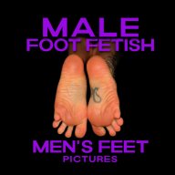 male feet